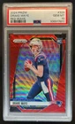 2024 Prizm Drake Maye RC Red Wave #25/149 Patriots PSA 10
