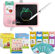 Talking Flash Cards for Toddlers - LCD Writing Tablet Kids - Drawing Tablet Todd