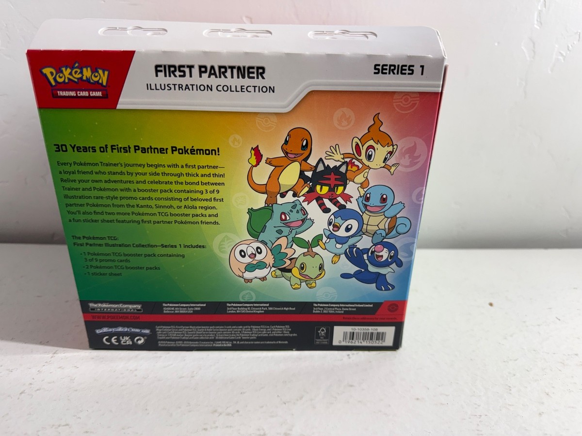 Pokémon TCG First Partner Illustration Collection Box Series 1