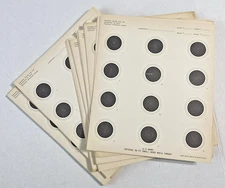 Vintage US Army Official 50FT Small Bore Rifle Target Paper  135 Lot