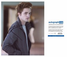Robert Pattinson Signed Twilight Edward Cullen AUTOGRAPH Signed 10x8” Photo ACOA