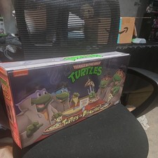 NECA Teenage Mutant Ninja Turtles  Turtles in Disguise Action Figure Playset...
