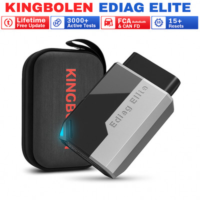 KINGBOLEN EDIAG Elite OBD2 Diagnosegerät 15 Reset Lebenslange kostenlose Updates