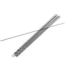 Cionyce Scroll Saw Blade, 12 Pcs Spiral Blades for Wood #7, Black