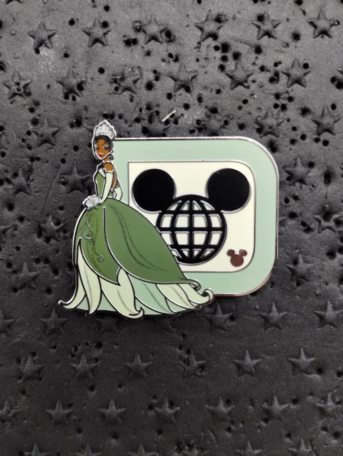 2025 Walt Disney World Hidden Mickey Series Tiana Hidden Mickey Trading Pin