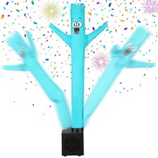 Poen Easter Gifts for Kids Mini Wacky Waving Inflatable Tube Guy with Blue