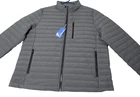 Nautica Puffer Jacket Performance Active Stretch Water Resist Gray Mens Large