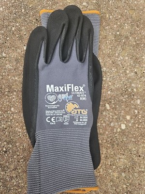 MaxiFlex ATG Ultimate 42-874 AD-APT  Montage-Garten-Arbeitshandschuhe Gr: 8/M