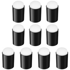10Pcs Craft Finger Sponge Daubers, Finger Paint Daubers Makeup Sponge Ink Dau...