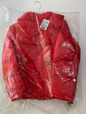 Polo Ralph Lauren Boulder Hooded Dawn Jacket Large Girls 14-16 Red
