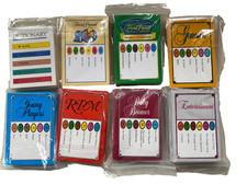 Trivial Pursuits Question Cards 6 X  50 Various categories