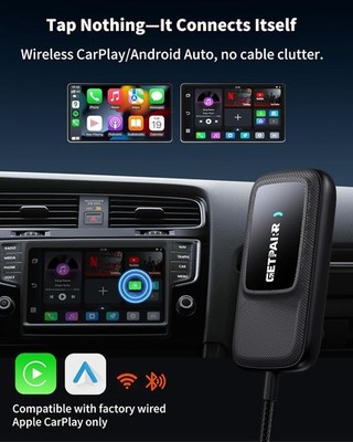 GetPairr Go AI Box YouTube APP Hub Wireless CarPlay Android Auto