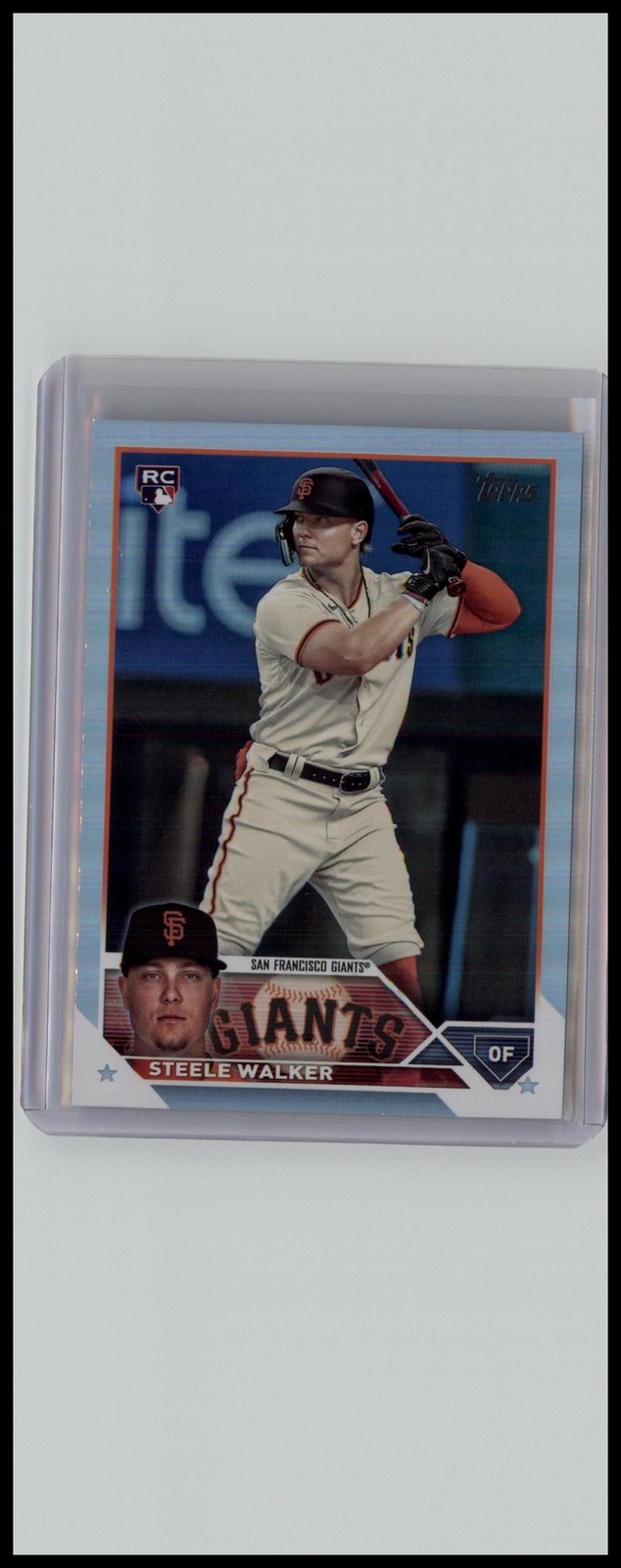 2023 Topps #264 Steele Walker Rainbow Foil