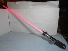 VINTAGE SKYWALKER HASBRO FX STAR WARS LIGHT SABER ELECTRONIC SWORD 43 in -W87
