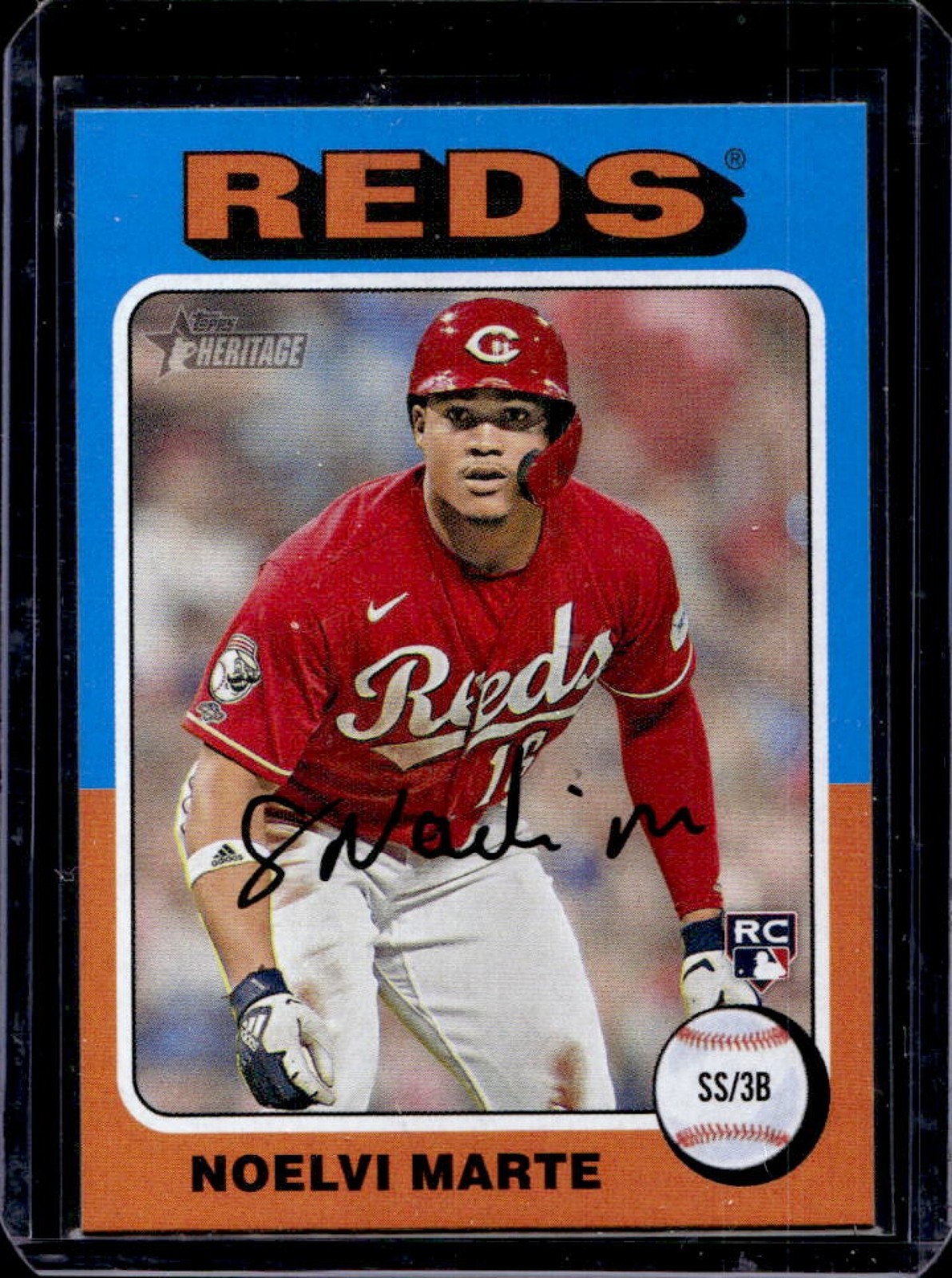2024 Topps Heritage Noelvi Marte RC Rookie #301 Reds