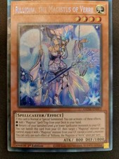 Yugioh Rilliona, the Magistus of Verre (GEIM-EN003) Collectors Rare 1st Ed NM