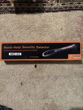 NEW Super Wand Scanner Metal Detector Hand-Held MD-02 NEW