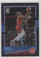 2020-21 Panini Donruss Optic Black Velocity Prizm 23/39 Sekou Doumbouya #19 1u6