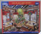 NO PLACE LIKE HOME BY TRACY FLICKINGER - Complete - WHITE MOUNTAIN PUZZLE