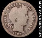 1896-O Barber Dime - Scarce  Semi-key  Better Date  No Reserve  #J9750