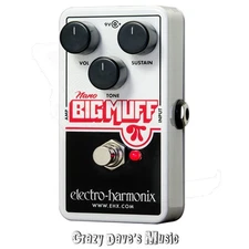 Electro-Harmonix Nano Big Muff Pi Distortion Overdrive Pedal (Open Box)