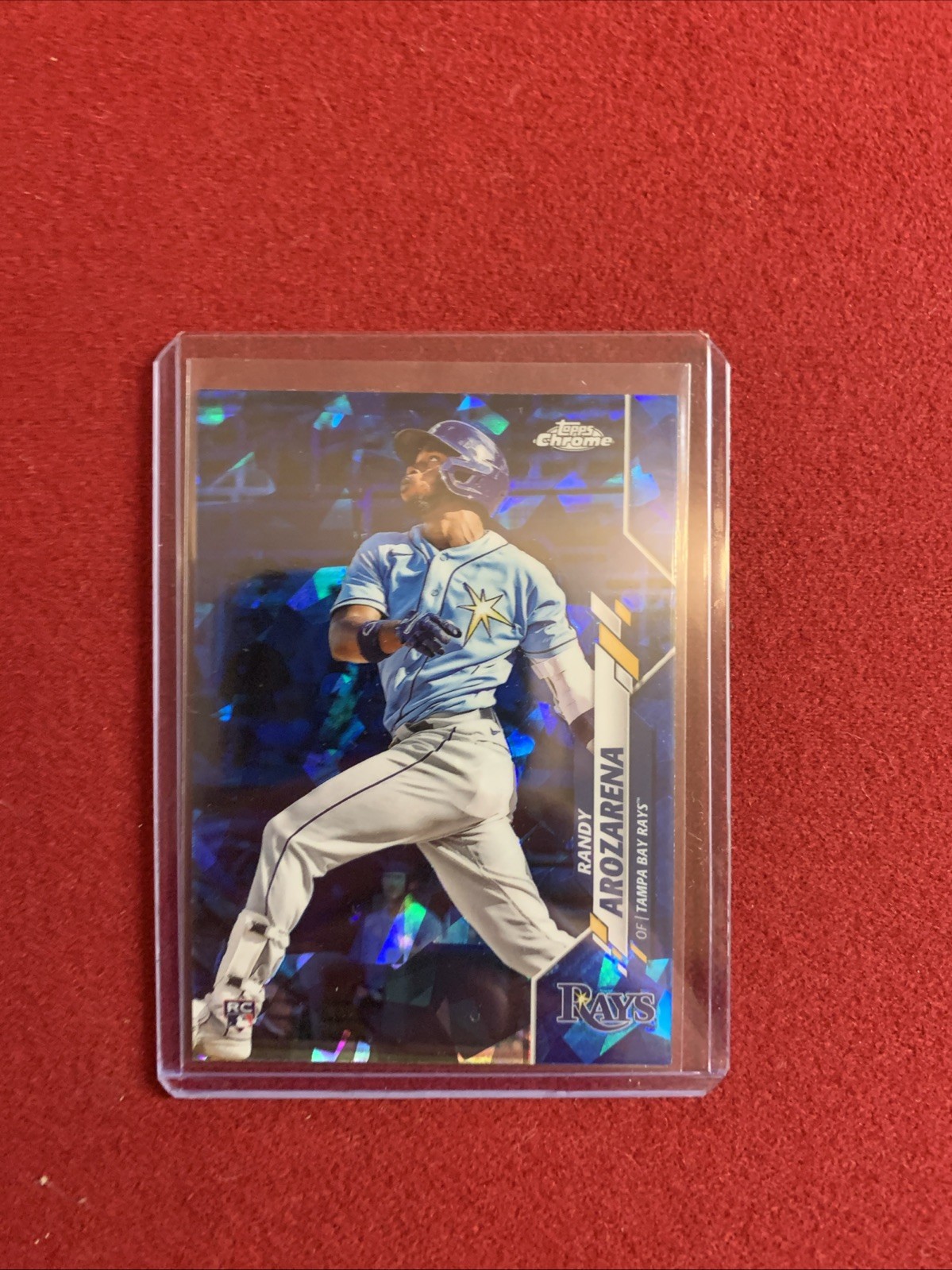 2020 Topps Chrome Update Sapphire Randy Arozarena RC