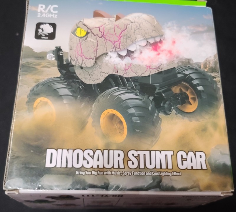 Remote Control Dinosaur Car for Kids Boys, 2.4Ghz All Terrain Remote Control Car