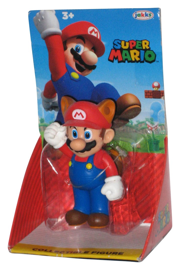 Mundo De Nintendo Super Mario Bros. Mapache (2019) Jakks Pacific Mini Figura