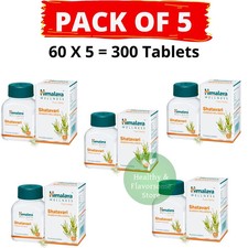 Himalaya Shatavari Tablets 5 Box 60 Tabs Each...