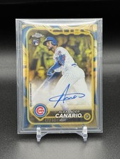 2024 Topps Gilded Collection #CGA-AC Alexander Canario Blue/Gold Rookie Auto /50