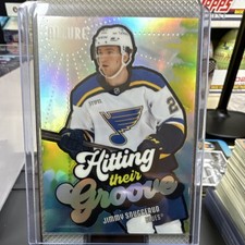 Upper Deck 2025-26 Allure Jimmy Snuggerud Hitting Their Groove HTG-9