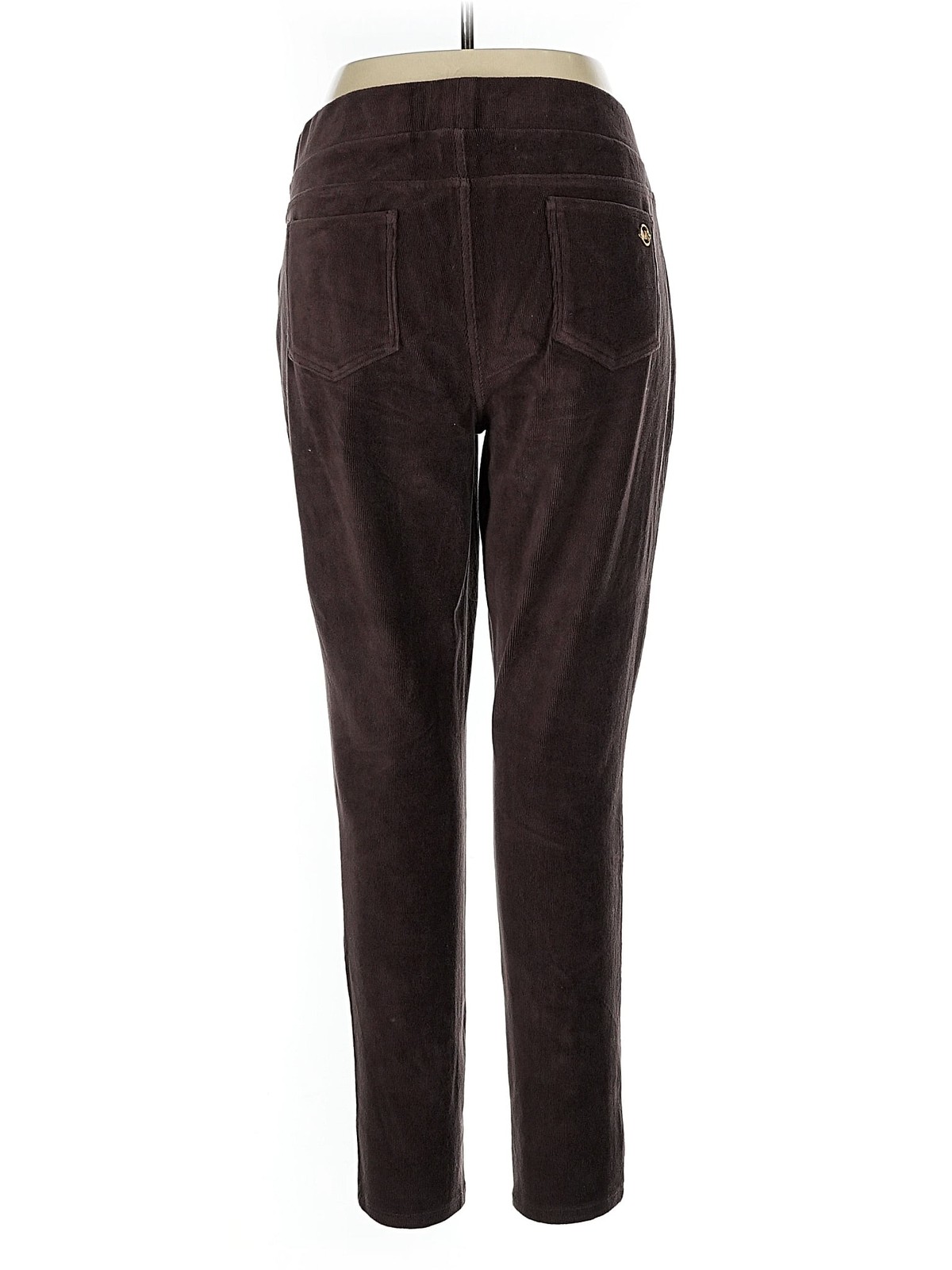 MICHAEL Michael Kors Women Brown Casual Pants XL thumbnail 2