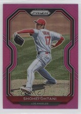 2021 Panini Prizm Tier II Pink Prizm Shohei Ohtani #183 5xl