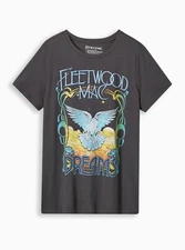 Fleetwood Mac Dreams Vintage Black T-Shirt