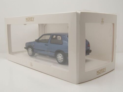 VW Golf 2 10 Milioni 1988 Blu Metallizzato Modellino 1:18 Norev - Foto 11 di 11