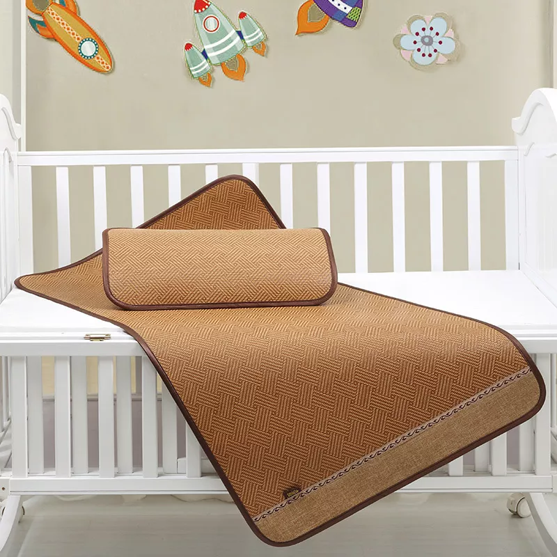 Bamboo Mat For Kids Infant Mat Summer Sleeping Cool Mat Rattan Small Mat For Bed