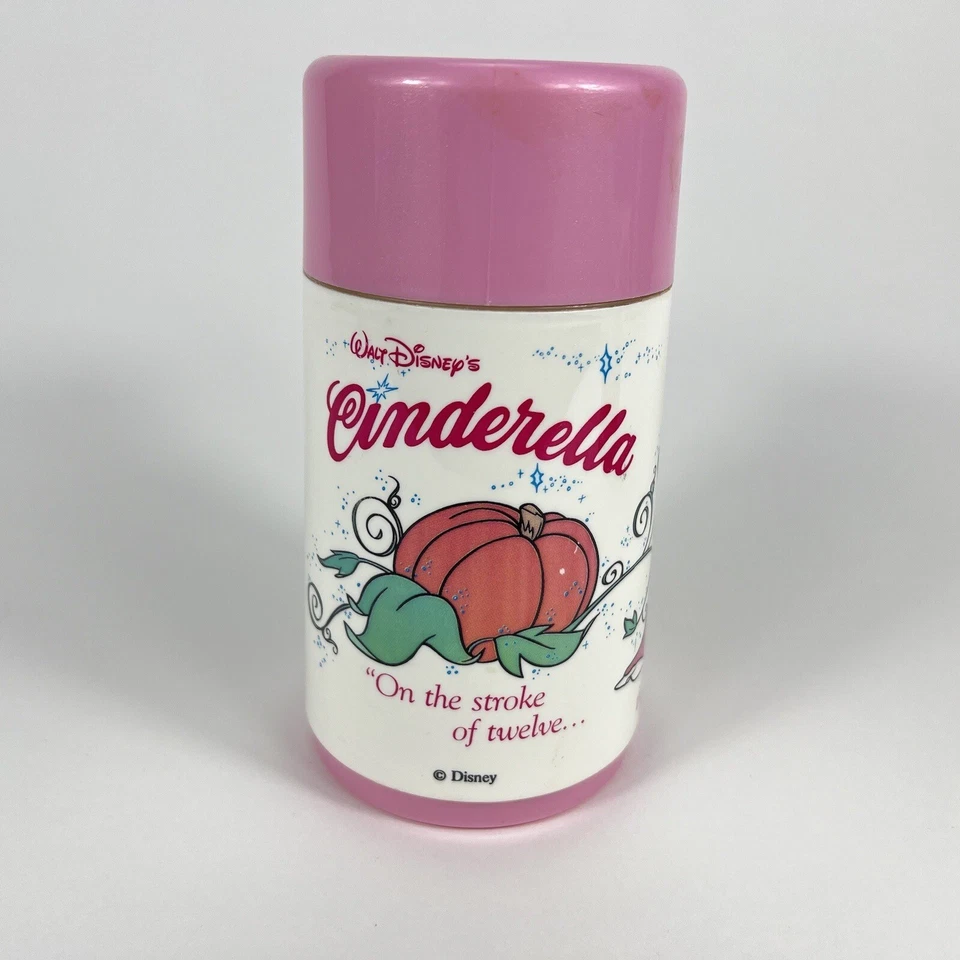 Termo Disney Vintage - Rosa Cenicienta - Jorobado de Notre Dame - Lote de 2 Foto 3 de 4