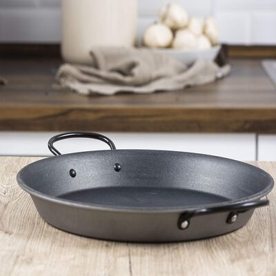 Paellera 36cm (7 raciones) de aluminio fundido con antiadherente , apta para inducción, MONIX. - Alcampo ¡Haz tu Compra Online y Recoge Más de 50.000 Productos a Precios Alcampo A Partir de 2h