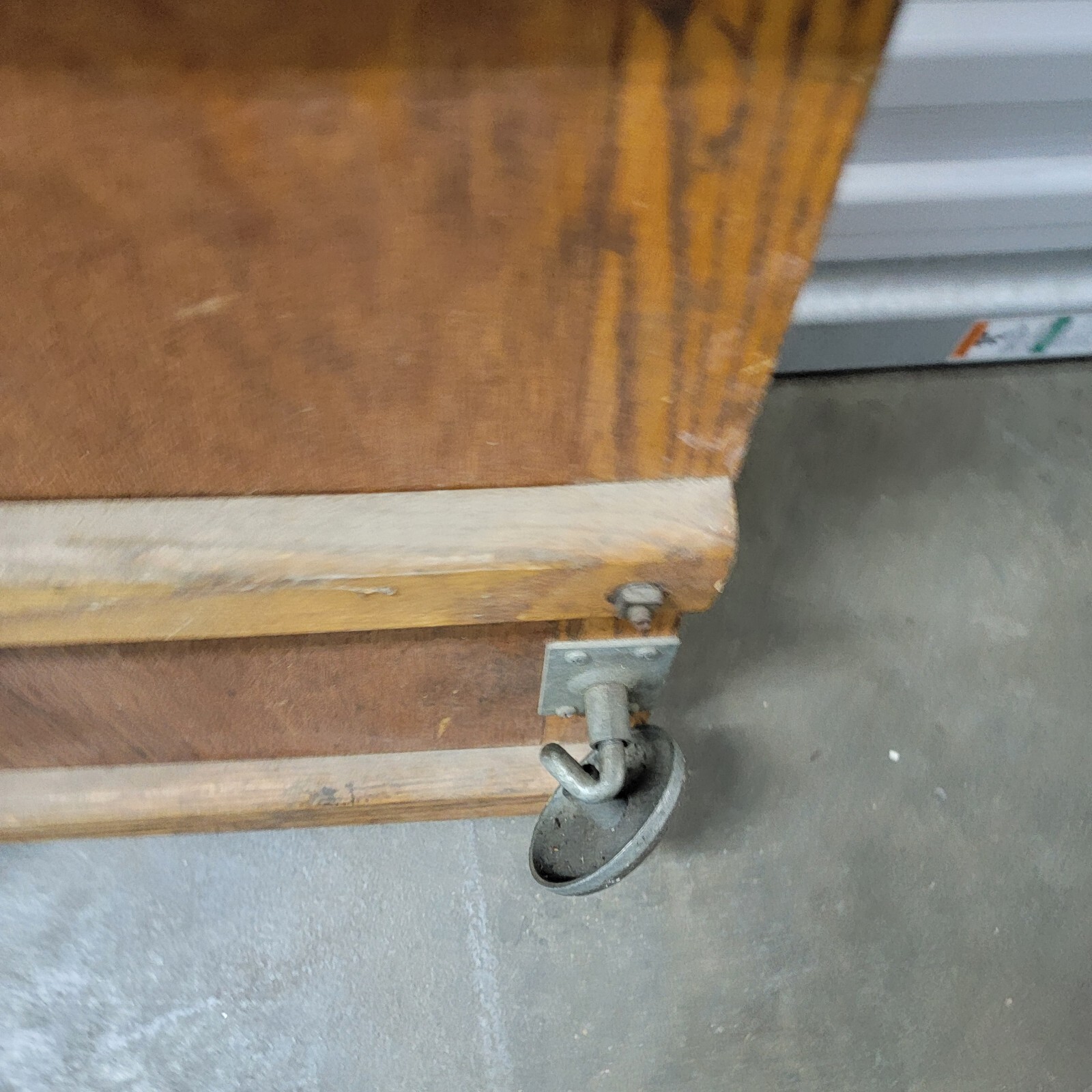 Antique Wood Mechanics Roll Over Creeper w/Metal Rollers Car Auto eBay