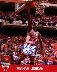 michael jordan signed 8x10
