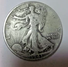 1943  D  Walking Liberty 90% Silver US Half Dollar