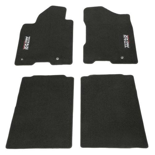 OEM NEW Genuine Nissan Carpet Floor Mat Set 4 0915 Titan "PRO4X" 999E2WX001 eBay