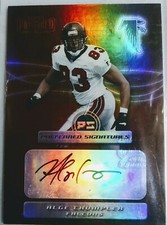 2002 PLAYOFF PREFERRED SIGNATURES ALGE CRUMPLER AUTOGRAPH FALCONS