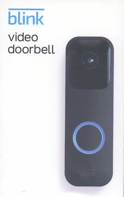 BLINK  WIRELESS HOME SECURITY (BLACK) VIDEO DOORBELL (2024 Model) *BRAND NEW*