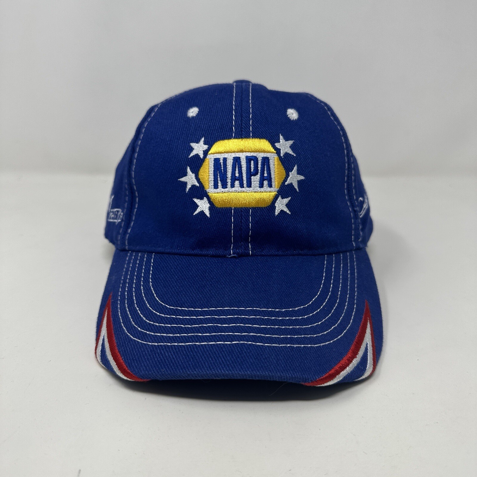 NAPA Auto Parts Hat Men Strapback Blue NASCAR Racing Cap Intrepid Fallen Heroes eBay