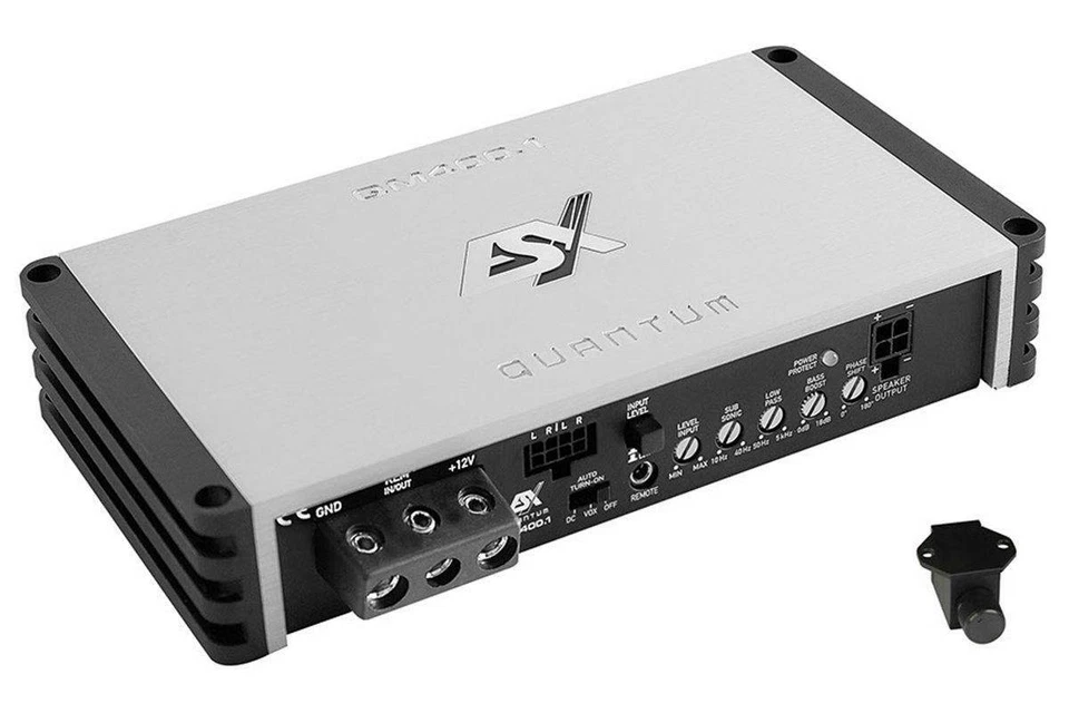 ESX QUANTUM Digital Monoblock QM400.1 1-Kanal Mini Auto Verstärker mit 900 Watt - Bild 3 von 3