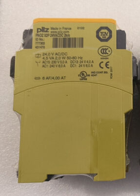 1PCS   PNOZ X2P 24VACDC 2n/o 777303 new ship by dhl/fedex/ups/ems #E8
