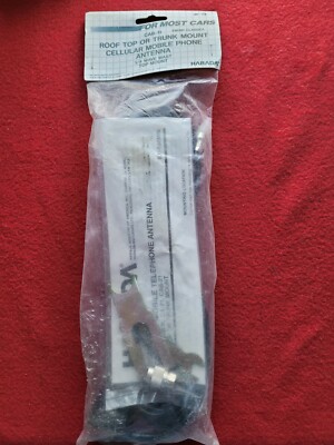 Harada 1/4'' Wave Mast Top Mount Mobile Phone Antenna 