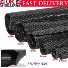 3/5/10M Cable Sleeving Split Loom Braided Wrap Sleeve Wire & Cord & Tube Protect
