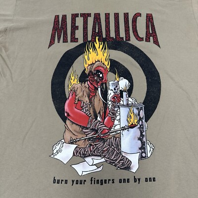 Metallica Burn Your Fingers where the Wild Things Are XL Single 